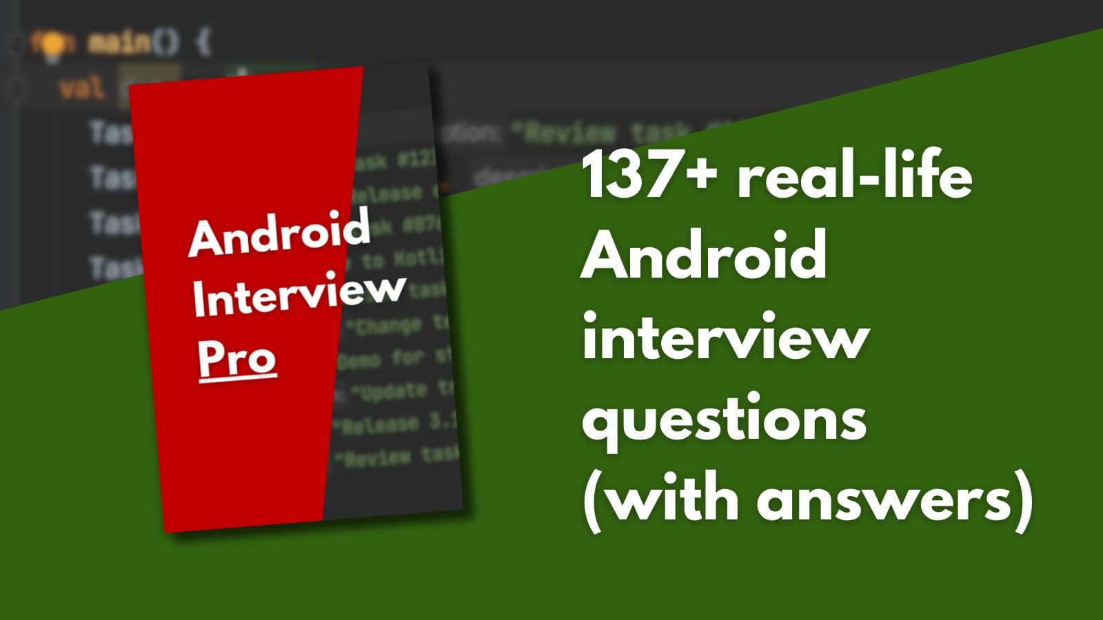 Android Interview Pro - Android Pro